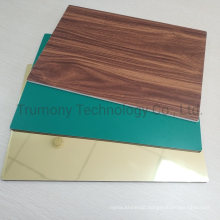 3mm PE Glossy Shine Wood Stone Color ACP Aluminum Plastic Composite Panel Decoration Materials for Building Curtain Wall Cladding